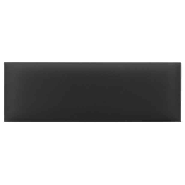 Čalouněný nástěnný panel s EKO KŮŽÍ různé rozměry x šířka 20 cm grafitová obdélník MyBestHome Rozměr: 60x20 cm