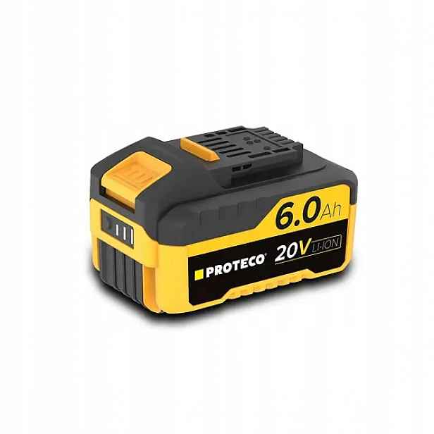 Proteco akumulátor 20V/6Ah Li-ion 51.99-AKU-20-6000