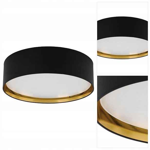 Stropní Svítidlo černý Bilbao čtyři zdroje, designový lesk do kuchyně Tk Lighting
