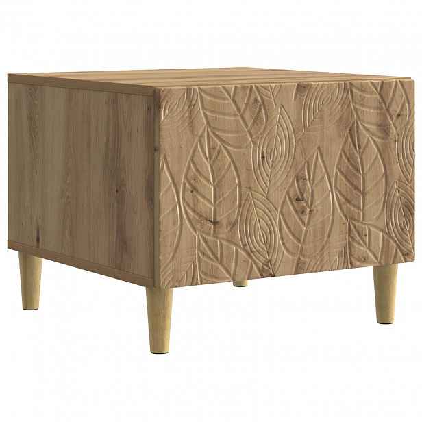 vidaXL Konferenční stolek Dub artisan 50 x 49 x 40 cm Kompozitní dřevo