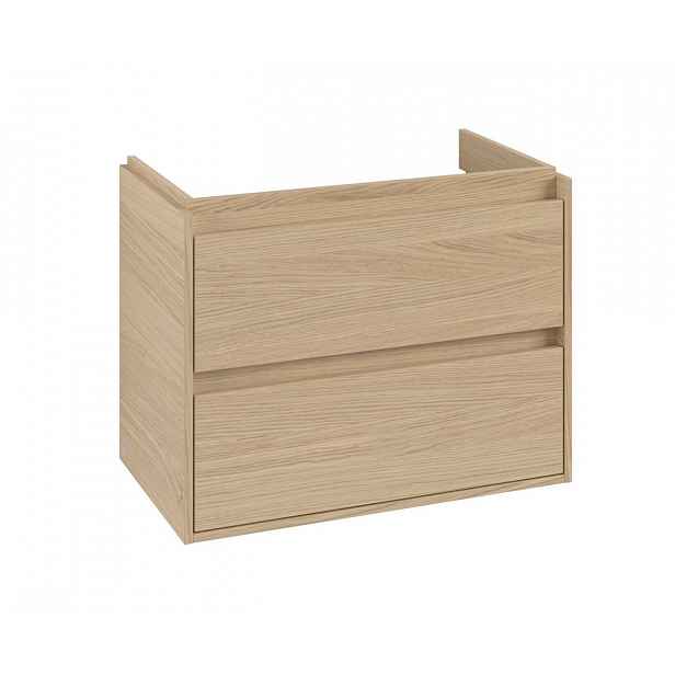 Villeroy & Boch Skyla - Umyvadlová skříňka, 77x60x44 cm, 2 zásuvky, Nordic Oak C79800VJ