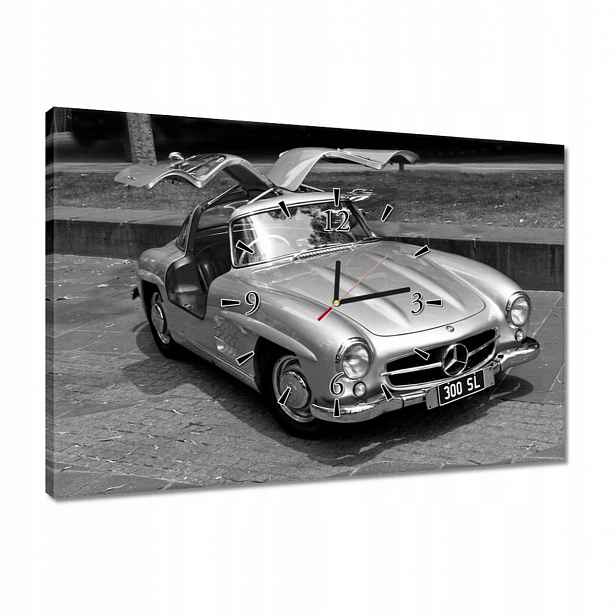 Hodiny 60x40 Mercedes Gullwing 300SL