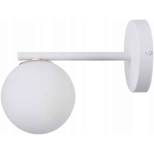 Nástěnná lampa Sigma Lighting bílá skleněná koule moderní 12W G9