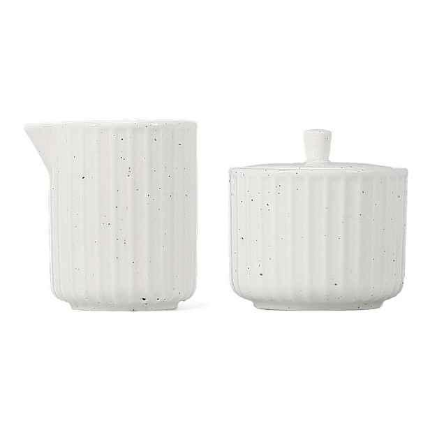 Set cukřenky a konvičky na mléko Ora Gloss – Salt&Pepper