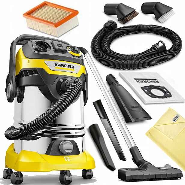 Vysavač Karcher Wd 6 P S 2026 Univerzální 1300 W Příslušenství Do Auta