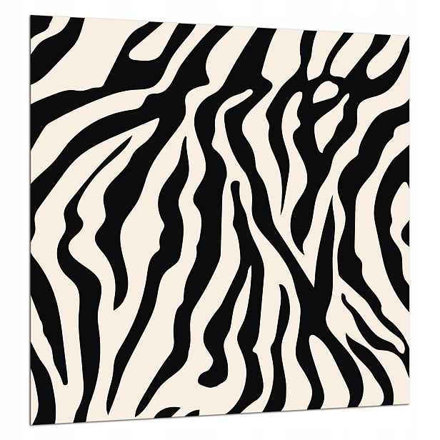Skleněná Deska Ochranná 60x65 Zebra