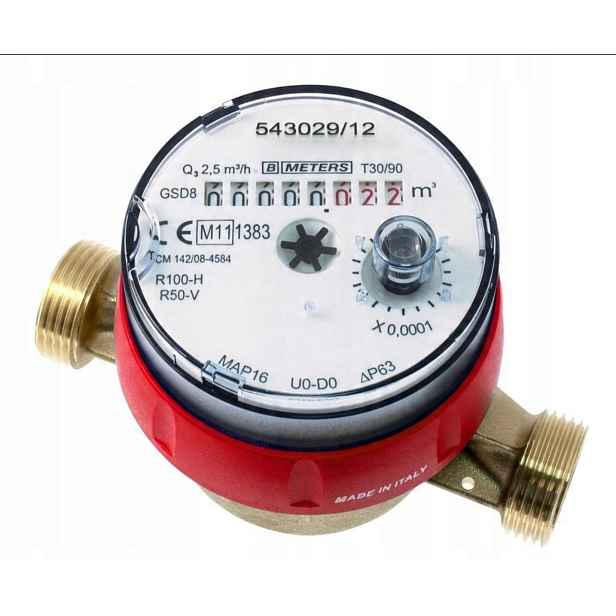 Vodoměr Bmeters GSD8-RFM,