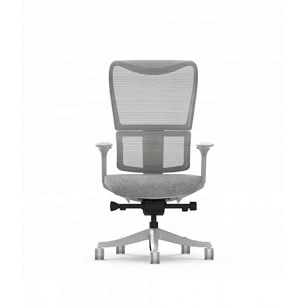 Ergonomická síťovaná kancelářská židle s bederní opěrkou, nastavitelná