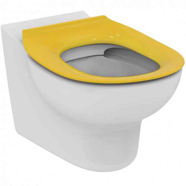 Ideal Standard Contour 21 - WC sedátko dětské 7-11 let (S3128 a S3126) bez poklopu, žlutá S454579