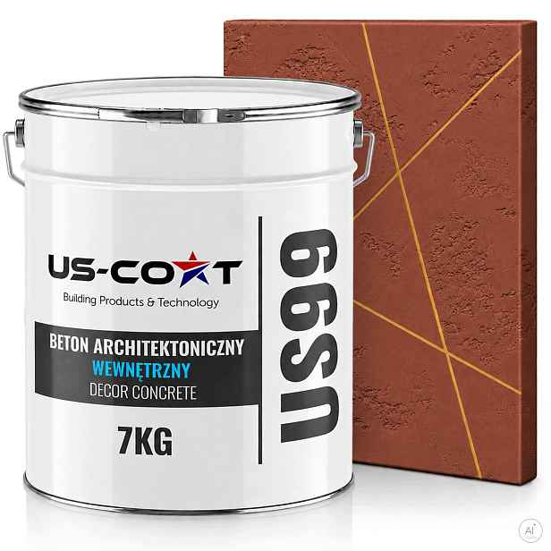 Vnitřní Architektonický Beton Cihlová Barva F325 5 m2 7 kg Omítka Na Zeď