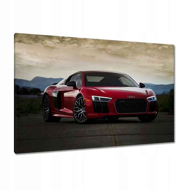 Obrazy 120x80 Červené Audi Auto