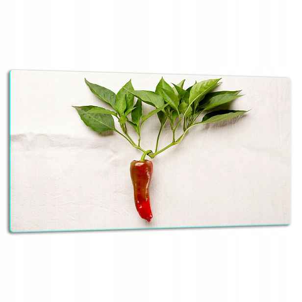 7v1 Skleněná Deska Na Krájení 52x30 Paprika