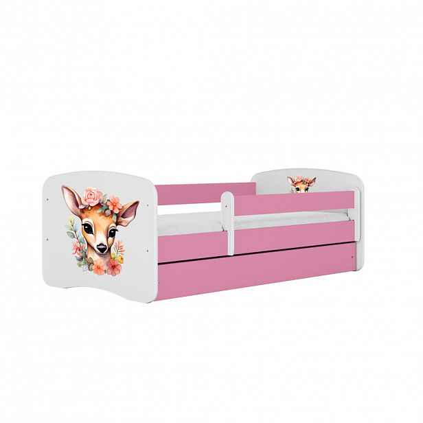 RAUMHIRSCH FURNITURE DĚTSKÁ POSTEL Bambi se zásuvkou 160/80 90/61/164