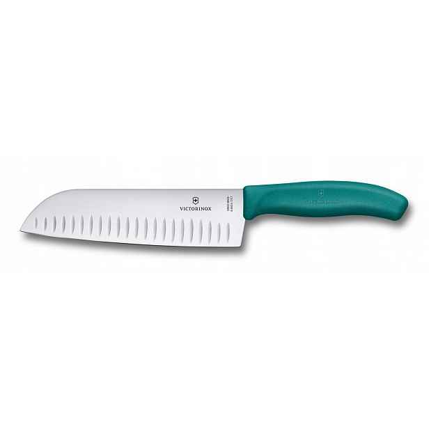 Nůž Santoku Victorinox Swiss Classic 17 cm vroubkovaný 6.8524.17C1B