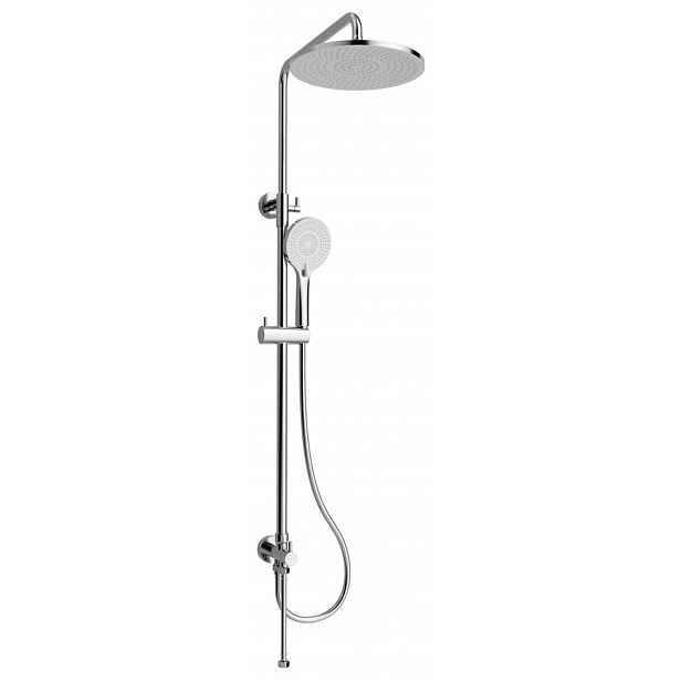 Sapho - Sprchový set bez baterie, průměr 25 cm, 3 proudy, chrom 1202-30