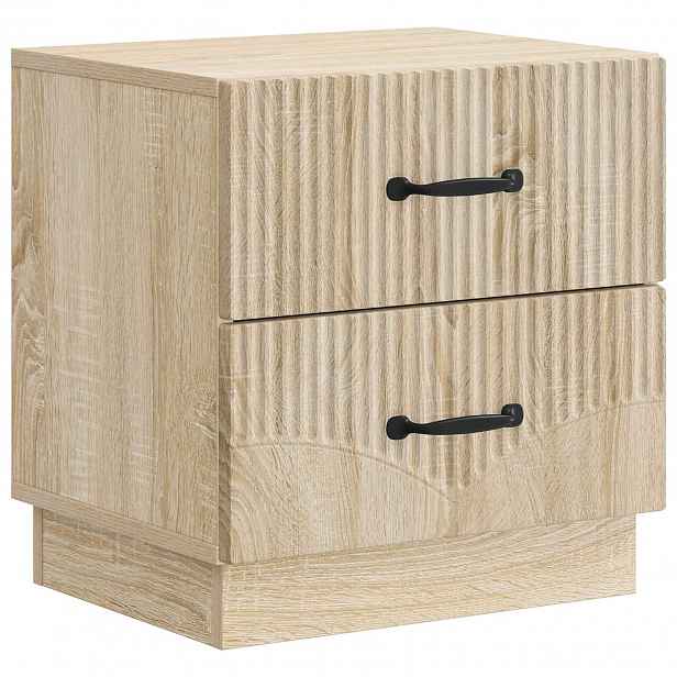 vidaXL Noční skříňka Dub sonoma 43 x 34,5 x 44,5 cm Kompozitní dřevo