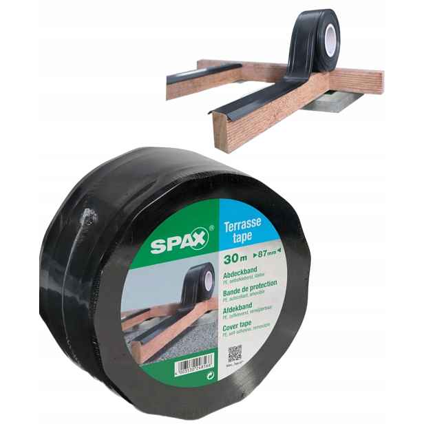 Izolační páska pro trámy a terasová prkna Spax 87 mm x 30 m