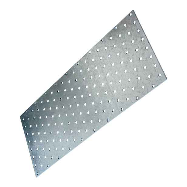 Destička perforovaná 160x400x2mm tesařská spojka děrovaná pozinkovaná CE