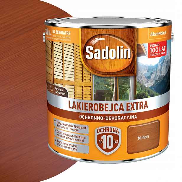 Sadolin Lak na dřevo Extra 5L Mahagon