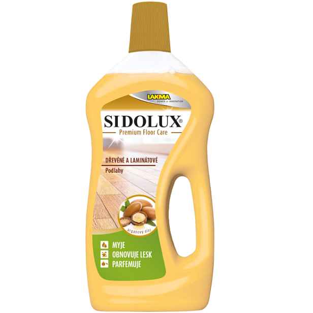 SIDOLUX Premium Floor Care dřevěné a laminátové podlahy s arganovým olejem 750ml