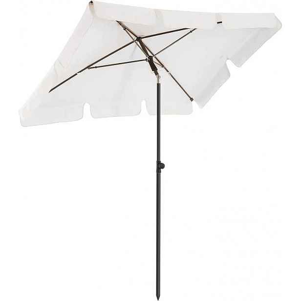 Balkonový slunečník Songmics 230x150 cm UPF50+ Béžová Nastavitelná taška