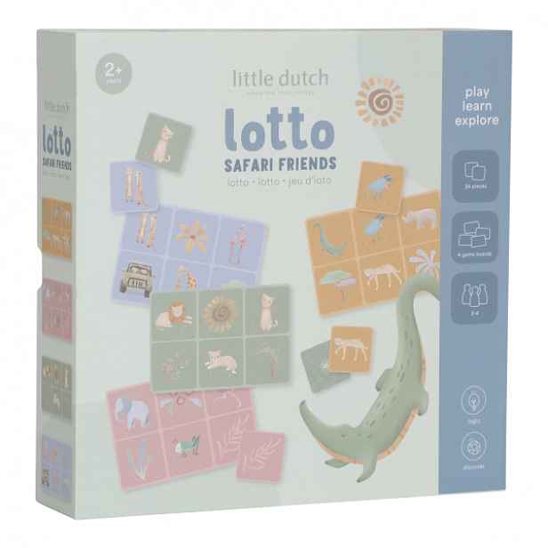 Little Dutch Lotto hra Safari Friends
