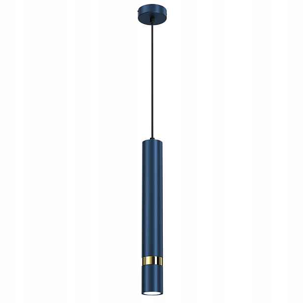 Závěsná lampa Joker Navy Blue/gold 1xGU10