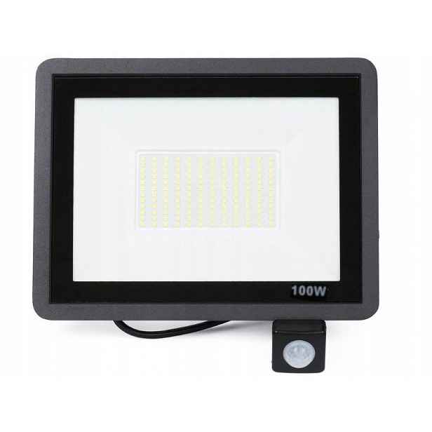 Halogenová lampa Vodotěsná Venkovní 100W IP65 se senzorem pohybu soumraku