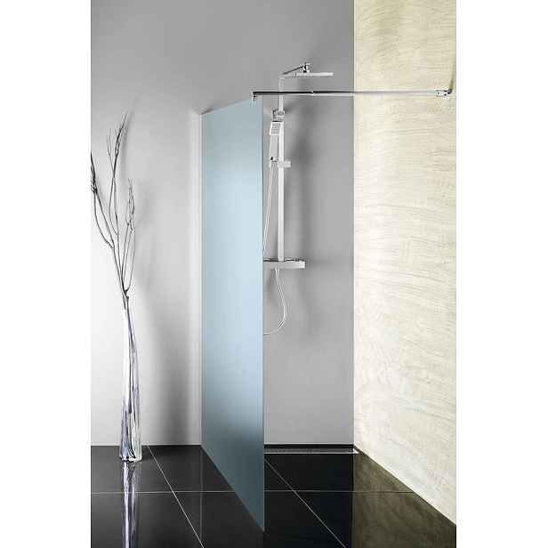 Aqualine Walk-In - Sprchová zástěna 70x190 cm, sklo Brick WI070