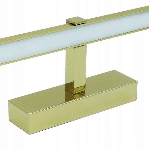 Lampa nad zrcadlo 18W 90 cm Zlatá 4200K pro stolní stůl