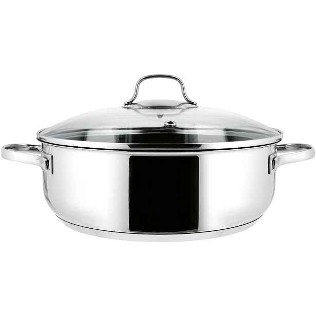 Silvercrest® Hrnec z nerezové oceli, Ø 28 cm (keramická vrstva)