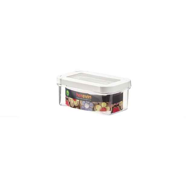 dóza 0,60l, 15,5 x9,4x6,3cm, transp., plast