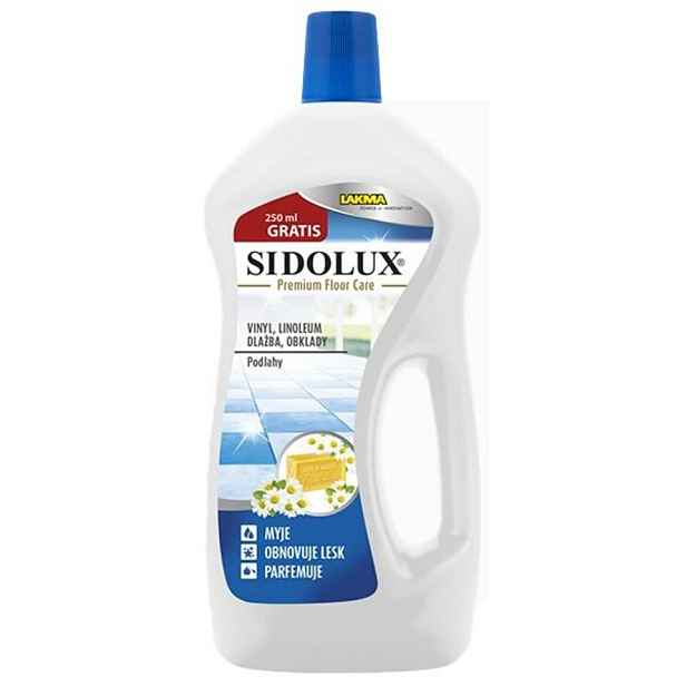 SIDOLUX Premium Floor Care vinyl, linoleum, dlažba, obklady podlahy Marseillské mýdlo 750m