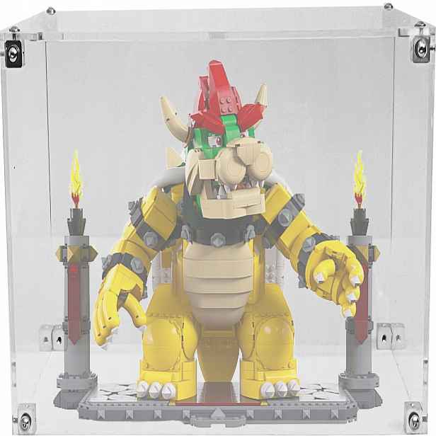 Vitrína Drewlandia pro sadu Lego 71411 Mario Mocný Bowser