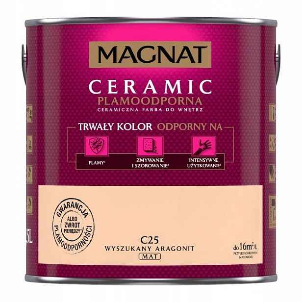 Barva Magnat Ceramic 2,5L C25 Sofistikovaný Aragonit