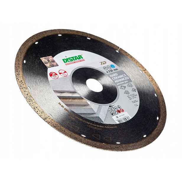 Distar Diamantový kotouč Hard Ceramics Advanced 230 mm pro Gres 11120528017