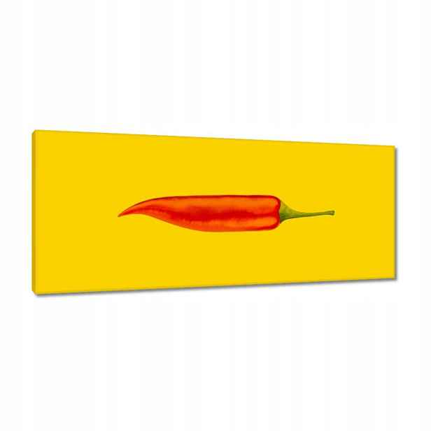 Obrazy 100x40 Červená chilli paprička