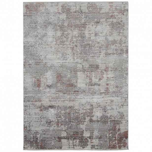 Dieter Knoll VINTAGE KOBEREC, 80/150 cm šedá, růžová