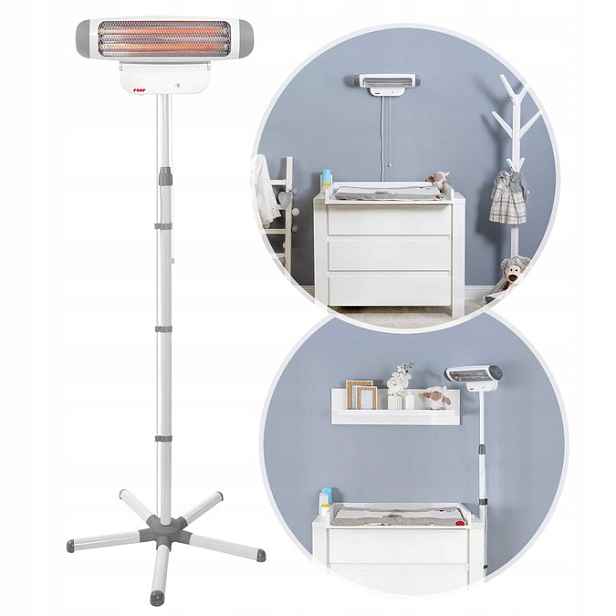 Ohřívač pro miminka se stojanem 400 W 800 W Reer