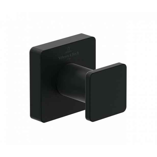 Villeroy & Boch Elements Striking - Háček, matná černá TVA152011000K5