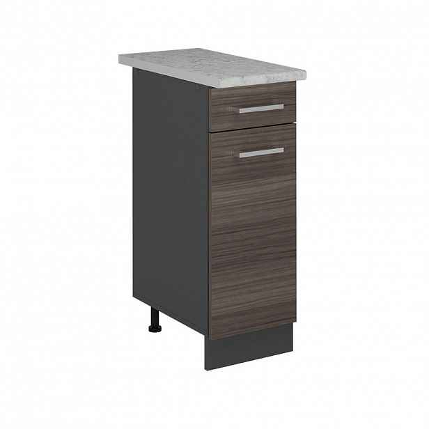Vicco SPODNÍ SKŘÍŇKA KUCHYŇSKÉ LINKY R-Line Ušlechtilá šedá 30 cm PD Mramor