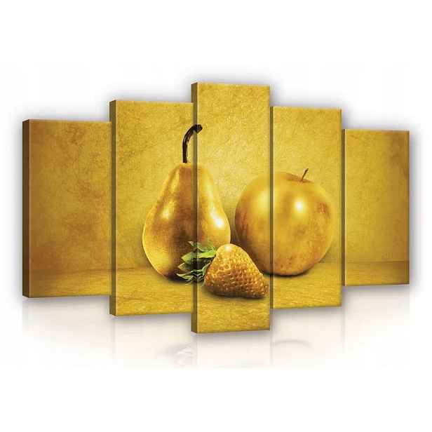 Obraz Na Plátně Canvas 100x60 Zlaté Ovoce