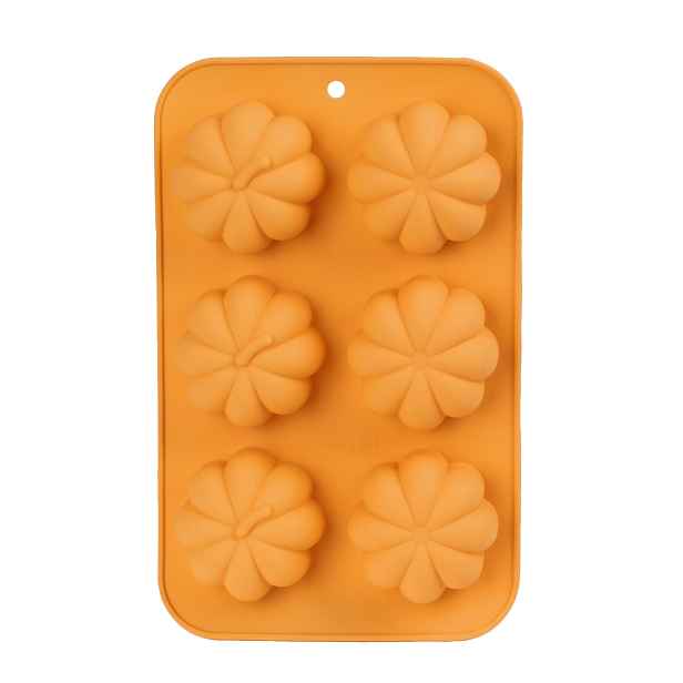Silikonová forma na muffiny 6ks TORO 27x17cm dýně