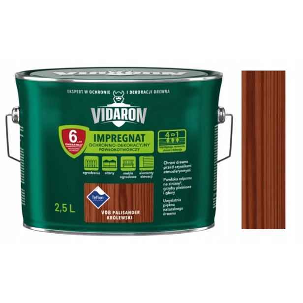 Vidaron Impregnát Na Dřevo 2,5 L Královský Palisandr V08