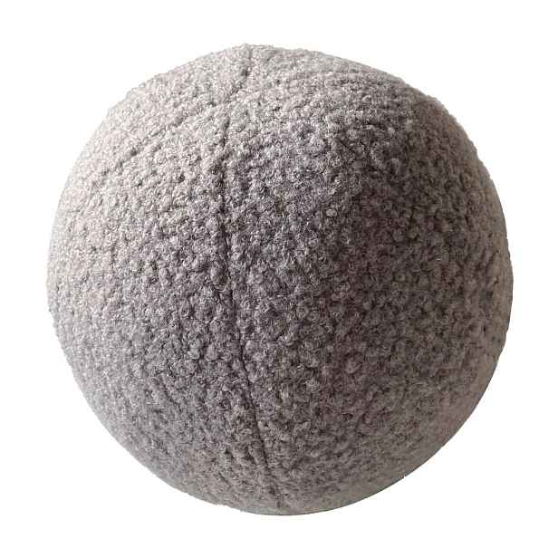 Dekorační polštář z materiálu bouclé ø 25 cm Top – Mioli Decor