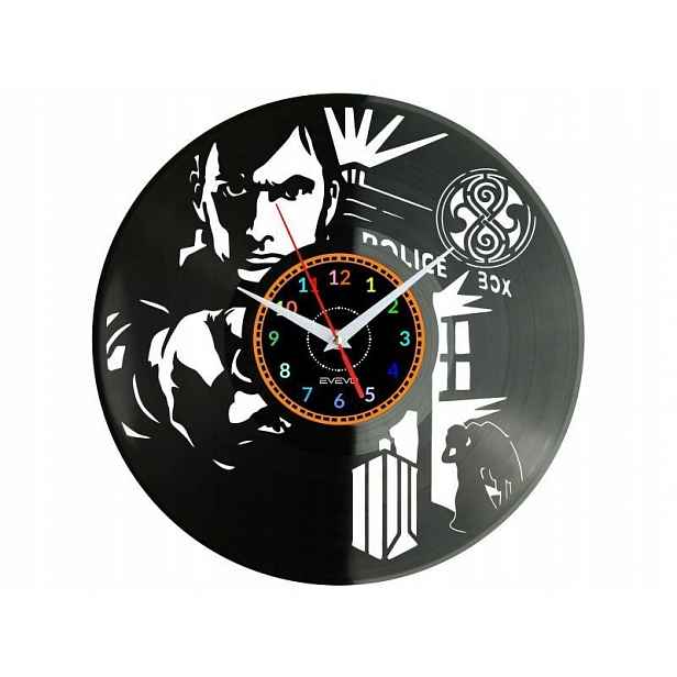 Doctor Who Dekorativní Nástěnné Hodiny Moderní Vinylová Deska Na Pre