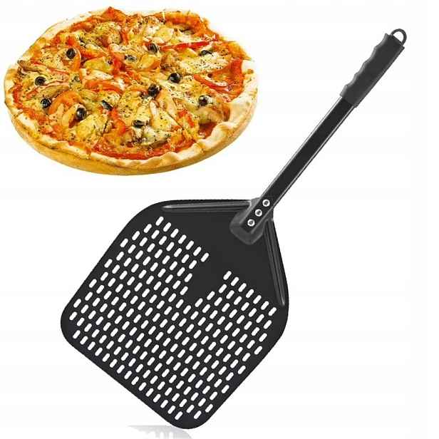 Lopata Na Pizzu Perforovaná Aluminium 72*30cm Technica Kvadratová