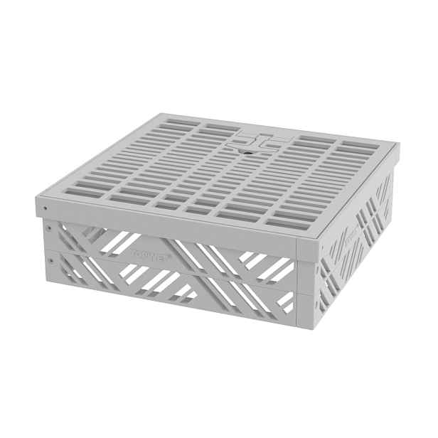 Šachta kontrolní pro zelené střechy TOPWET TWZ 300×300×130 mm