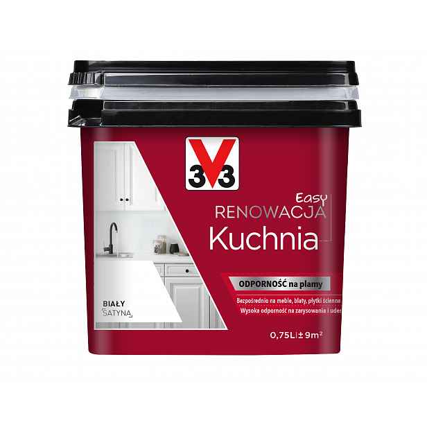 V33 Easy Renovace Kuchyně Bílý Satén 0,75L