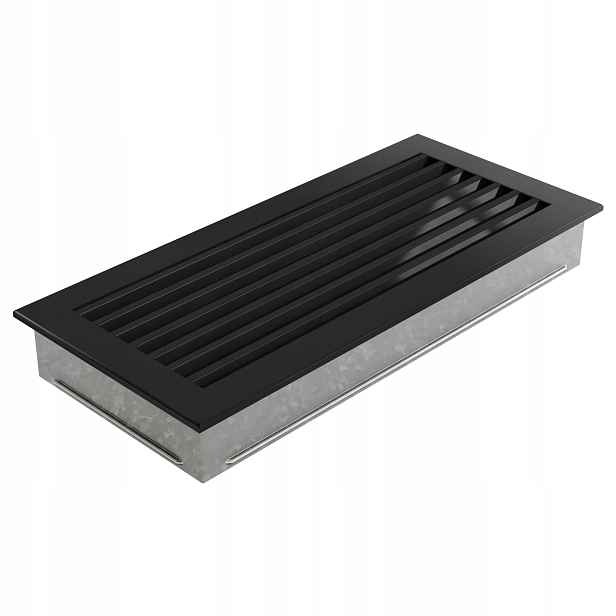 Ventilační mřížka černá od Kratki
